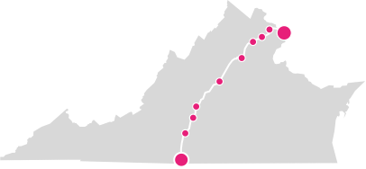 Piedmont Express (carte)